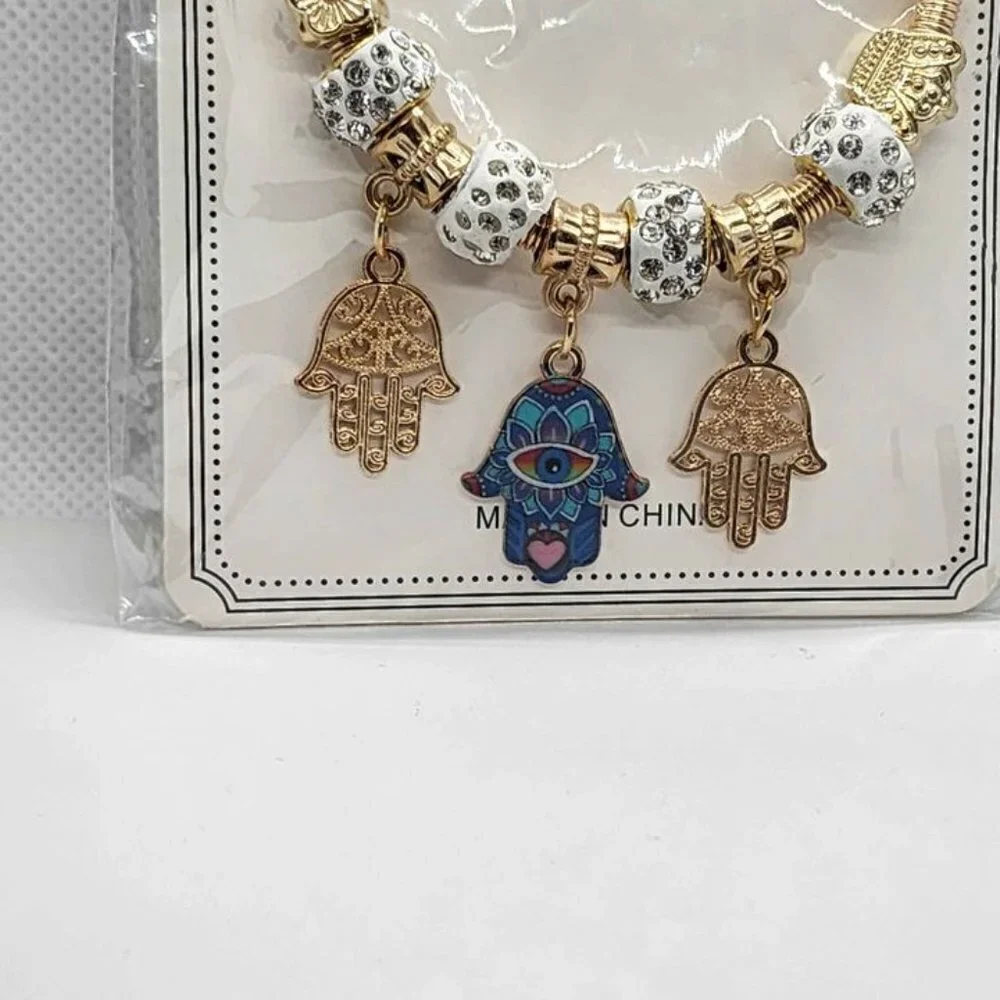 Trinity of Protection – New Three Hamsa Bracelet